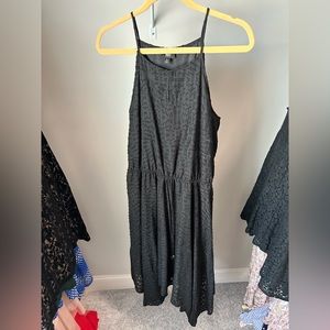 Mossimo Black Flowy dress, size L